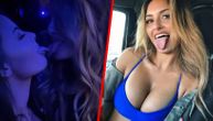 Posle golih grudi na bejzbolu, pao je i vreli ženski poljubac: Seksi Julia "ukrala šou" i boks meča