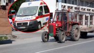 Pijan vozio traktor sa prikolicom kroz Vladičin Han, pa udario u "reno"