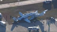 Snimak sudara dva aviona na aerodromu u San Antoniju: Jedan prinudno sleteo, pa se zakucao u drugog