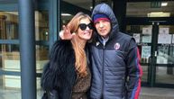 Miha leaves hospital with Serbian salute after treatment: Arianna posts touching photos