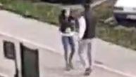 Strašan snimak nasilja u Novom Sadu: Muškarac je iz sve snage ošamario devojku na ulici