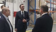 Vučić obišao kompaniju "Goodwill pharma" u Subotici