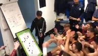 Mališan zamenio bolesnog oca na mestu trenera: Igrači slušali govor dečaka pa slavili posle pobede!