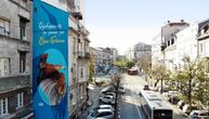 Simbol sa nacionalnog grba dobio mural u Beogradu: "Odgovornost je naša za orla krstaša"