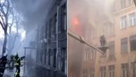 Požar u studentskom kompleksu u Ukrajini: Gori 1.000 metara kvadratnih, zgradi preti urušavanje