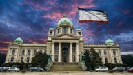 Zastava Krima u Skupštini Srbije: Osuda Ambasade Ukrajine