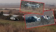 Od jačine sudara, BMW i "ford" se odbili na suprotnu stranu puta: Snimci i fotografije pogibije