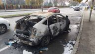 Fotografije zapaljenog taksija iz Niša: "Mom radniku su ubacili baklju u auto, pa se razbežali"