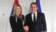 Verujemo da Srbija može da bude prva spremna za članstvo: Joksimović sa komesarom za proširenje EU