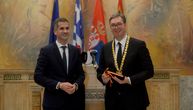 Vucic is awarded Gold Medal of Merit of the City of Athens