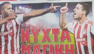 "Magična noć, Pirej slavi": Šta piše grčka štampa pred meč Olimpijakosa i Zvezde?