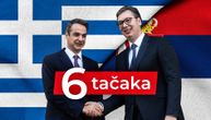 6 tačaka saradnje Srbije i Grčke: Na šta se odnosi Deklaracija koju su potpisali Vučić i Micotakis