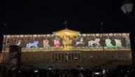 Praznični spektakl u srcu Atine: Novogodišnja 3D projekcija očarala turiste