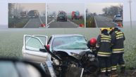 Horror at Subotica crash site: Smashed cars, firefighters cut through vehicles to pull out bodies