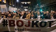 Održan protest "1 od 5 miliona": Govorio Aleksandar Obradović