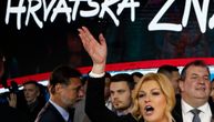 Poražena Kolinda zaplakala tokom govora: "Ostajem u Hrvatskoj, Milanović je predsednik"