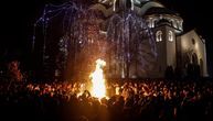 Hristos se rodi: Hiljade vernika na ponoćnoj liturgiji u Hramu Svetog Save