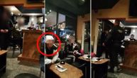 Pojavio se snimak hapšenja u kafiću u Splitu gde je pao trostruki ubica: Sa njim bili brat i otac