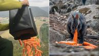 Australijanci iz aviona izbacuju šargarepe kako bi nahranili životinje koje su preživele požare