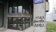 Ljotić umesto Đinđića: Fašistički grafiti opet osvanuli u Novom Sadu, ovaj put na fasadi fakulteta