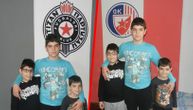 Fer plej u porodici Gligić: Tri brata navijaju za dva kluba, u sobi im grb i Partizana i Zvezde