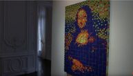 "Mona Liza" od 330 Rubikovih kockica stavljena na aukciju - cena tričavih 150.000 evra