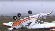 Vetar prevrnuo sportski avion u Jagodini: Letelici polomljena krila, pronađena u susednoj njivi