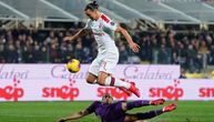 Ibri poništen gol zbog VAR-a, Milan ispustio pobedu u Firenci