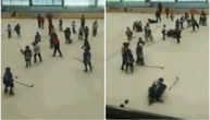 Dečiji turnir u hokeju prekinut zbog masovne tuče