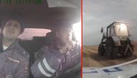 Pijan seo na traktor, pa krenuo da se igra sa policijom: Ludačka potera kroz njive