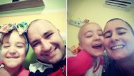 Tanja (6) ima rak pluća, kosa joj je opala: Njeni roditelji su se ošišali do glave da bi je podržali