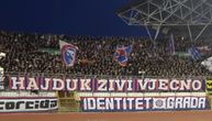 Mrzim Dinamo, srpsko ime to: Ovako je Torcida dočekala Bed Blu Bojse u Splitu, pa dobila dva komada