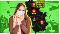 Tri najveća žarišta korona virusa u Srbiji: Ovo su drastične mere u najugroženijim gradovima