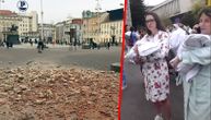 Potresne slike majki koje sa bebama u naručju beže iz porodilišta zbog zemljotresa u Zagrebu