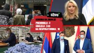 (UŽIVO) Nov presek stanja zaraženih korona virusom u Srbiji: Vučić se obraća u 18 časova