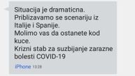 Dr Darija Kisić Tepavčević odgovorila zašto nam je Krizni štab slao cirkularni SMS kao upozorenje
