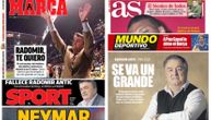 Velikan koga su svi voleli: Sve naslovne strane novina u Španiji posvećene su Radomiru Antiću!
