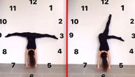 U podne pokazuju stoj, u 21.15 špagu: Nestašne noge turske gimnastičarke služe umesto kazaljki