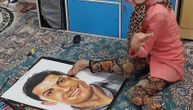 Prizor za divljenje: Iranka nogom nacrtala portret Kristijana Ronalda, iako je 85 odsto paralizovana