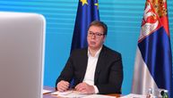 Vučić govori na video-konferencijskom Samitu EU - Zapadni Balkan