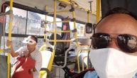 Not that kind of mask, madam! City bus driver's selfie is a hit thanks to elderly lady in background