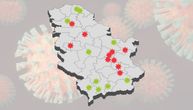 Mapa 10 gradova u Srbiji sa najviše i najmanje obolelih:Neki su čeličnom disciplinom pobedili koronu