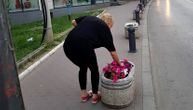 Kako kazniti nekoga za nekulturu? Žena u Smederevu čupala cveće iz žardinjera, pa odšetala s plenom