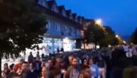 Protest u Podgorici zbog privođenja oca maloletne dece: Traže njegovo oslobađanje