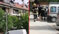 Horror video from Novi Sad: Woman jumps from building in front of police and firefighters