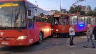 Sudar tramvaja i autobusa 860B: Nezgoda izazvala zastoj kod Glavne autobuske stanice na Savskom trgu