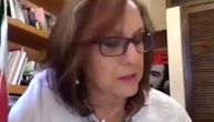 Vremešna političarka pokazala grudi na video sednici vlade: Nije imala pojma da je kamera uključena