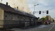 Požar kod Palate pravde u Beogradu: Zapalila se stambena zgrada, kulja dim, vatrogasci na terenu