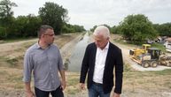 Nedimović u obilasku: Mačva je potpuno bezbedna od poplava, nasip viši za 1,2 metra