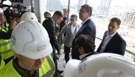 Alabbar, Vucic and Mali tour Belgrade Waterfront: Tallest building in the Balkans is nearly done